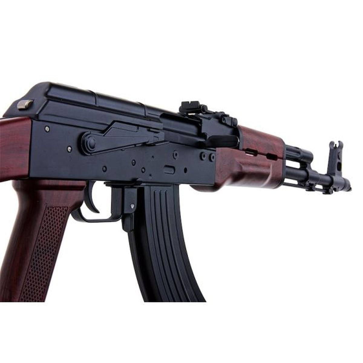 BLACKCAT AIRSOFT 1:2 スケール高精度ミニモデルガン AK47 (排莢) - フルメタル、木製-AIRSOFT GOGO エアガン・サバゲー用品通販