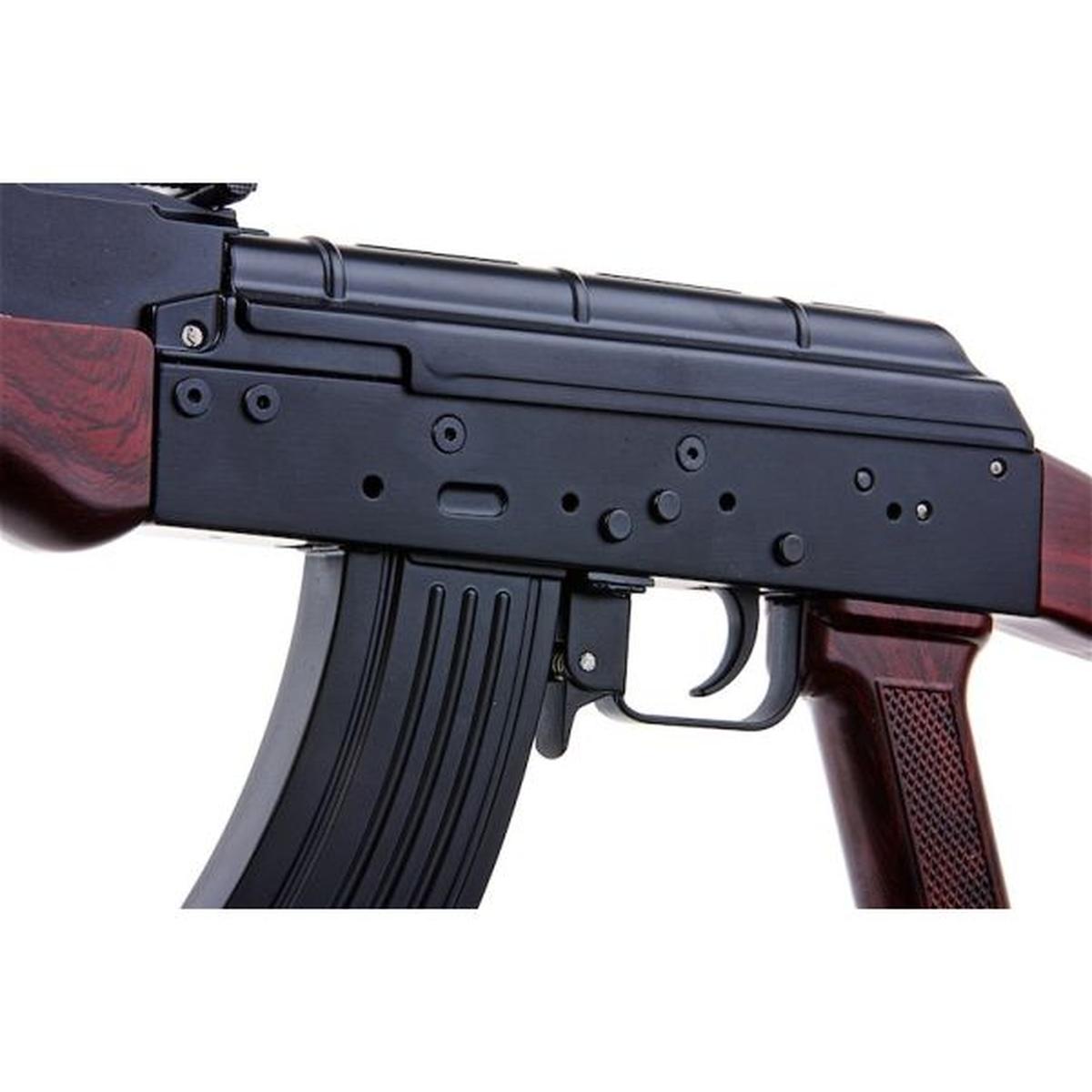 BLACKCAT AIRSOFT 1:2 スケール高精度ミニモデルガン AK47 (排莢) - フルメタル、木製-AIRSOFT GOGO エアガン・サバゲー用品通販