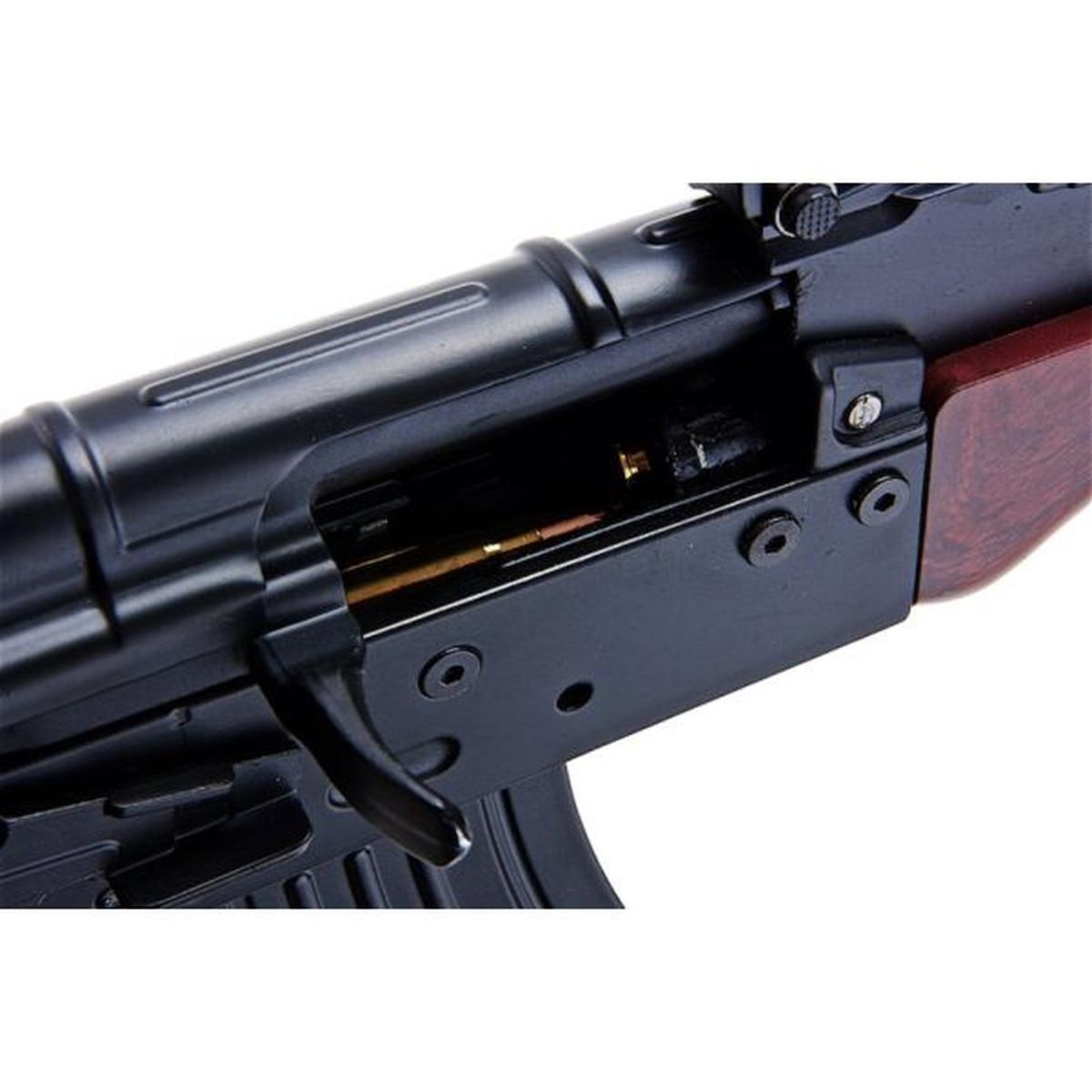 BLACKCAT AIRSOFT 1:2 スケール高精度ミニモデルガン AK47 (排莢) - フルメタル、木製-AIRSOFT GOGO エアガン・サバゲー用品通販