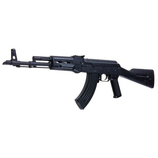 BLACKCAT AIRSOFT 1:2 スケール高精度ミニモデルガン AK47 (排莢) - フルメタル、ブラック-AIRSOFT GOGO エアガン・サバゲー用品通販