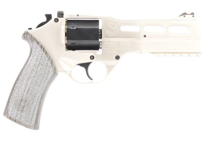 BO Manufacture Chiappa Rhino 50DS .357マグナム エアソフトリボルバー（CO2）限定版 - 銀(ぎん)（Wingun製）-AIRSOFT GOGO エアガン・サバゲー用品通販