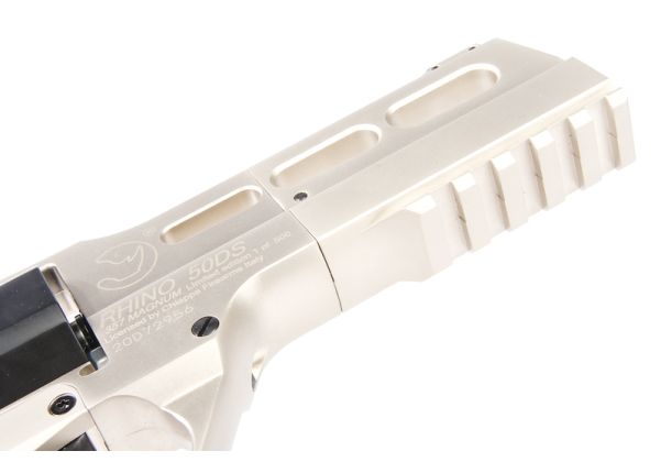 BO Manufacture Chiappa Rhino 50DS .357マグナム エアソフトリボルバー（CO2）限定版 - 銀(ぎん)（Wingun製）-AIRSOFT GOGO エアガン・サバゲー用品通販