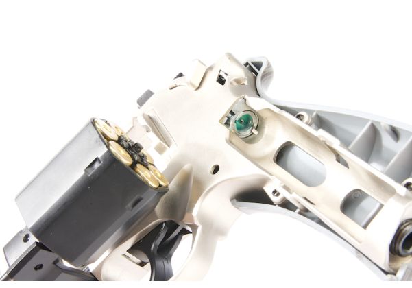BO Manufacture Chiappa Rhino 50DS .357マグナム エアソフトリボルバー（CO2）限定版 - 銀(ぎん)（Wingun製）-AIRSOFT GOGO エアガン・サバゲー用品通販