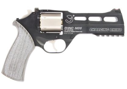 BO Manufacture Chiappa Rhino 50DS .357マグナム エアソフトリボルバー（CO2）限定版 - ブラック（Wingun製）-AIRSOFT GOGO エアガン・サバゲー用品通販