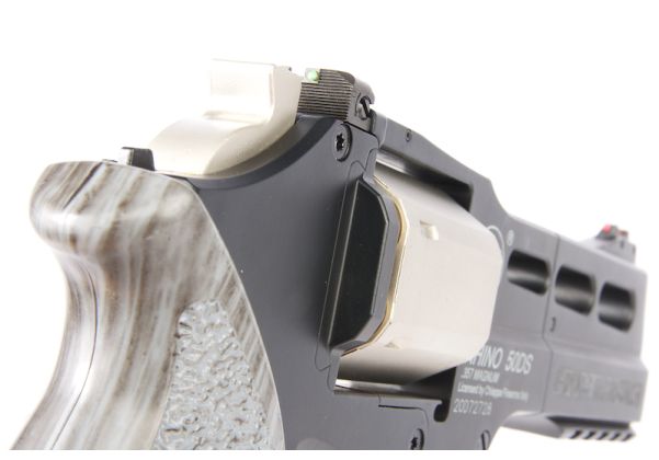BO Manufacture Chiappa Rhino 50DS .357マグナム エアソフトリボルバー（CO2）限定版 - ブラック（Wingun製）-AIRSOFT GOGO エアガン・サバゲー用品通販
