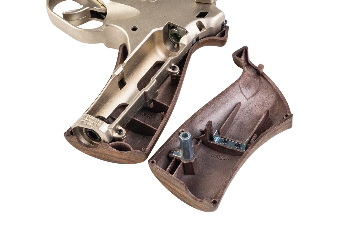 BO Manufacture Chiappa Rhino 50DS .357マグナムスタイル エアソフトリボルバー（CO2） - 銀(ぎん)-AIRSOFT GOGO エアガン・サバゲー用品通販