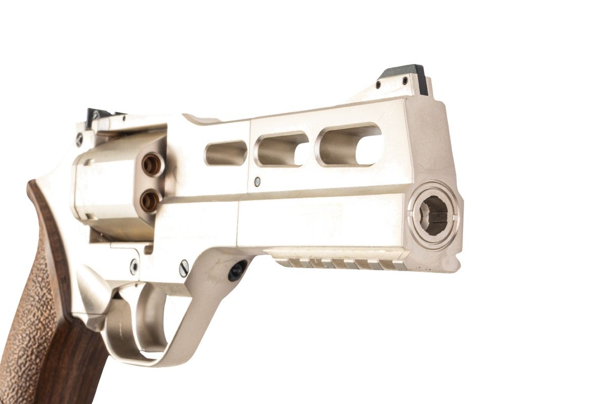 BO Manufacture Chiappa Rhino 50DS .357マグナムスタイル エアソフトリボルバー（CO2） - 銀(ぎん)-AIRSOFT GOGO エアガン・サバゲー用品通販