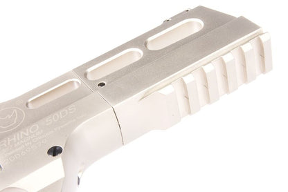 BO Manufacture Chiappa Rhino 50DS .357マグナムスタイル エアソフトリボルバー（CO2） - 銀(ぎん)（Wingun製）-AIRSOFT GOGO エアガン・サバゲー用品通販