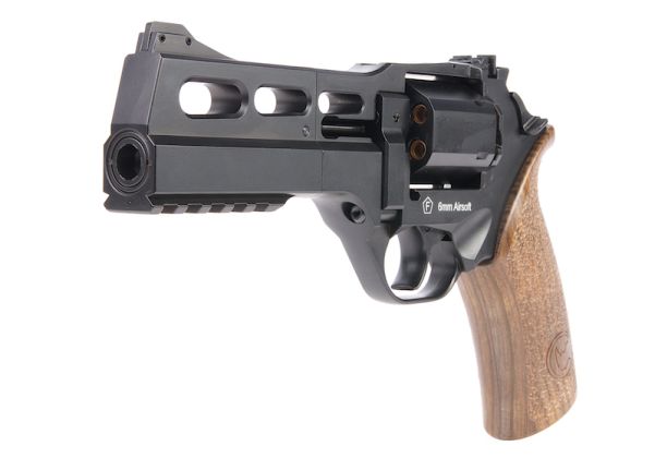 BO Manufacture Chiappa Rhino 50DS .357マグナムスタイル エアソフトリボルバー（CO2） - ブラック（Wingun製）-AIRSOFT GOGO エアガン・サバゲー用品通販