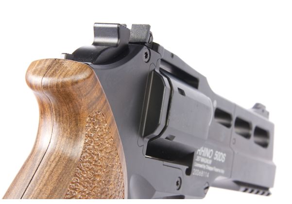 BO Manufacture Chiappa Rhino 50DS .357マグナムスタイル エアソフトリボルバー（CO2） - ブラック（Wingun製）-AIRSOFT GOGO エアガン・サバゲー用品通販