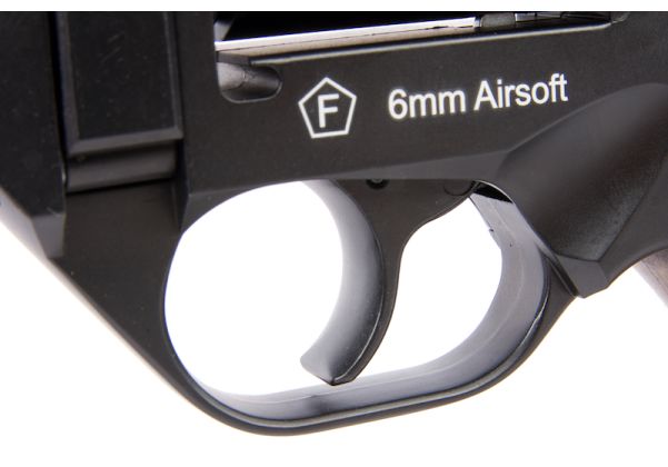 BO Manufacture Chiappa Rhino 50DS .357マグナムスタイル エアソフトリボルバー（CO2） - ブラック（Wingun製）-AIRSOFT GOGO エアガン・サバゲー用品通販