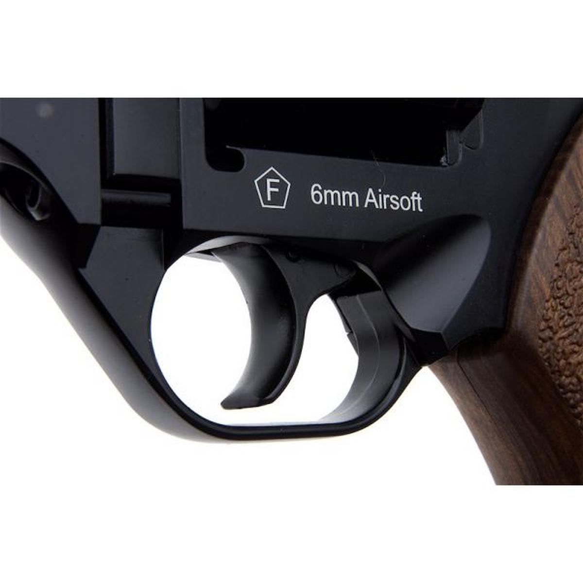 BO MANUFACTURE CHIAPPA RHINO 60DS .357 マグナム スタイル エアソフト リボルバー (CO2) - ブラック-AIRSOFT GOGO エアガン・サバゲー用品通販
