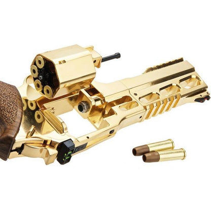 BO MANUFACTURE CHIAPPA RHINO 60DS .357 マグナム スタイル エアソフト リボルバー (CO2) - ゴールド 18K (限定版)-AIRSOFT GOGO エアガン・サバゲー用品通販