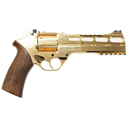 BO MANUFACTURE CHIAPPA RHINO 60DS .357 マグナム スタイル エアソフト リボルバー (CO2) - ゴールド 18K (限定版)-AIRSOFT GOGO エアガン・サバゲー用品通販