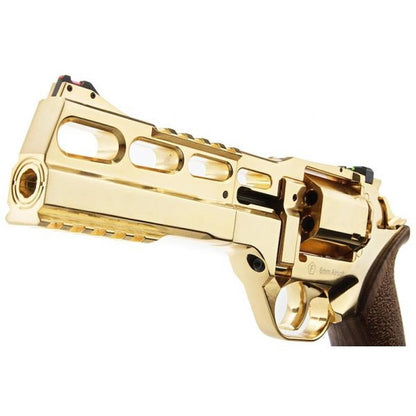 BO MANUFACTURE CHIAPPA RHINO 60DS .357 マグナム スタイル エアソフト リボルバー (CO2) - ゴールド 18K (限定版)-AIRSOFT GOGO エアガン・サバゲー用品通販