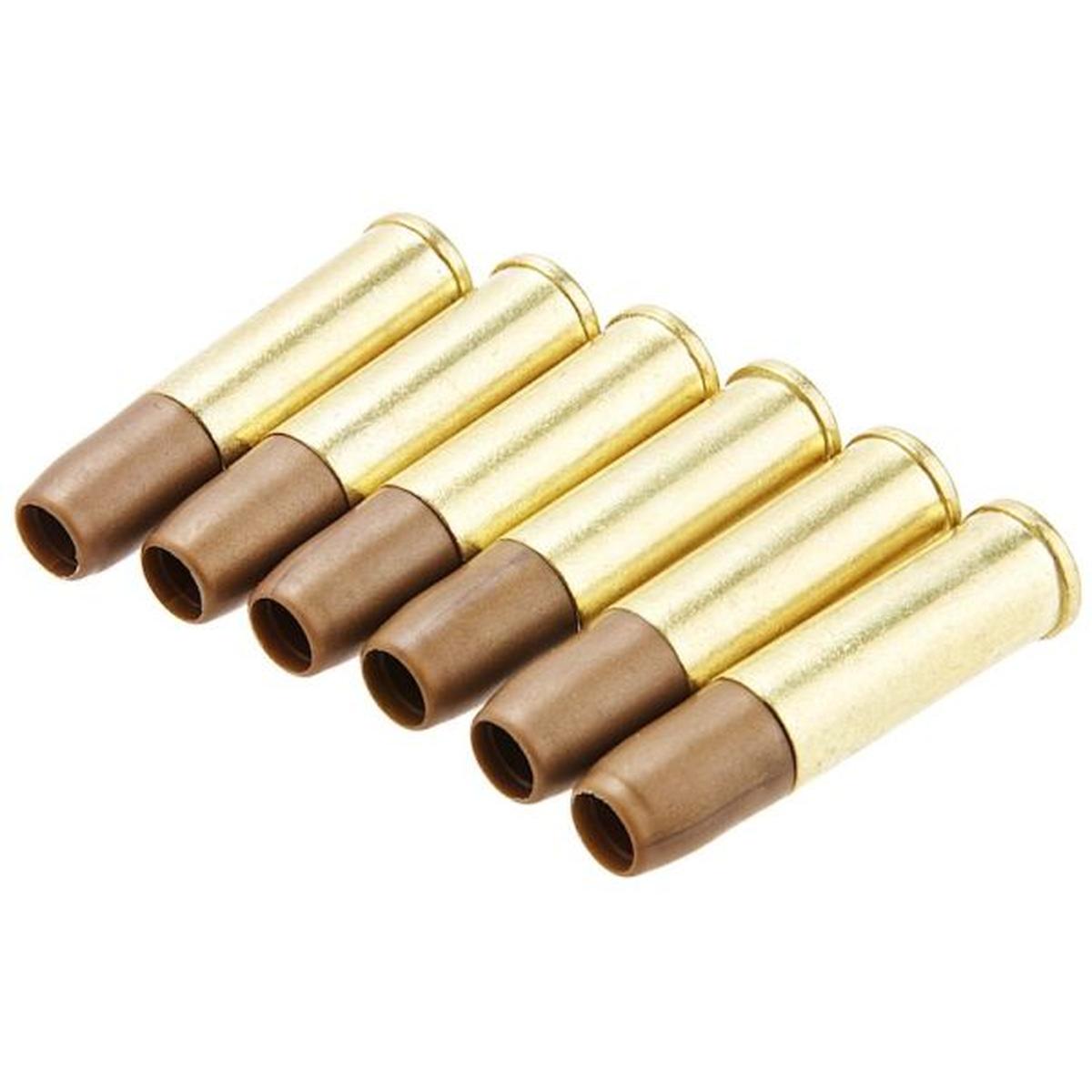 BO MANUFACTURE CHIAPPA RHINO CO2 エアソフトリボルバー 6MM シェル (6 発/パック)-AIRSOFT GOGO エアガン・サバゲー用品通販