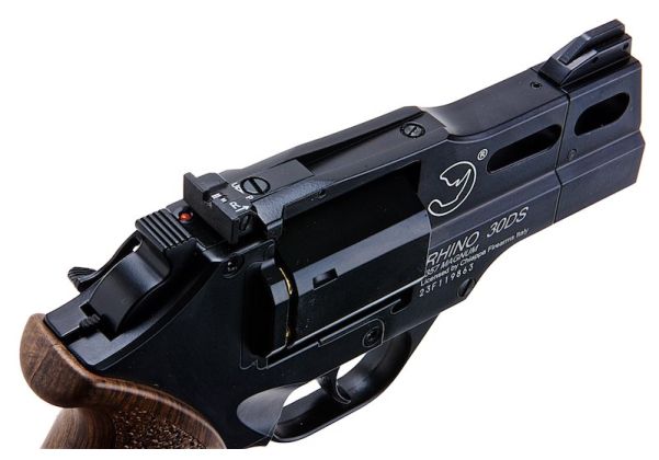 BOManufacture Chiappa Rhino 30DS .357マグナムスタイル エアソフトリボルバー（CO2） - ブラック-AIRSOFT GOGO エアガン・サバゲー用品通販