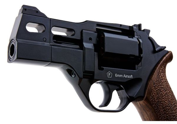 BOManufacture Chiappa Rhino 30DS .357マグナムスタイル エアソフトリボルバー（CO2） - ブラック-AIRSOFT GOGO エアガン・サバゲー用品通販