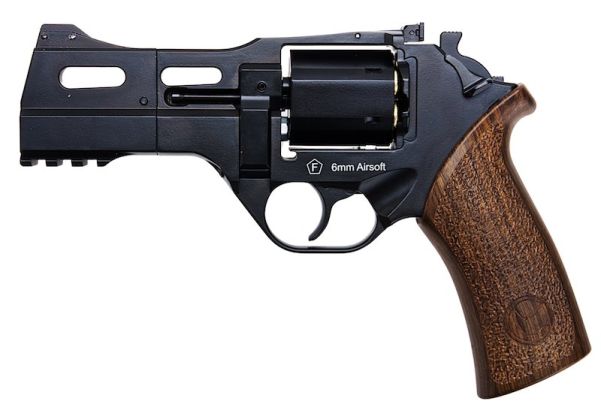 BOManufacture Chiappa Rhino 40DS .357マグナムスタイル エアソフトリボルバー（CO2） - ブラック-AIRSOFT GOGO エアガン・サバゲー用品通販