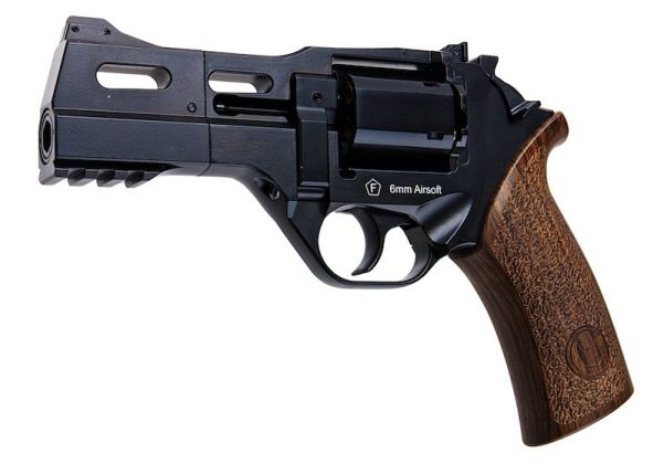 BOManufacture Chiappa Rhino 40DS .357マグナムスタイル エアソフトリボルバー（CO2） - ブラック-AIRSOFT GOGO エアガン・サバゲー用品通販