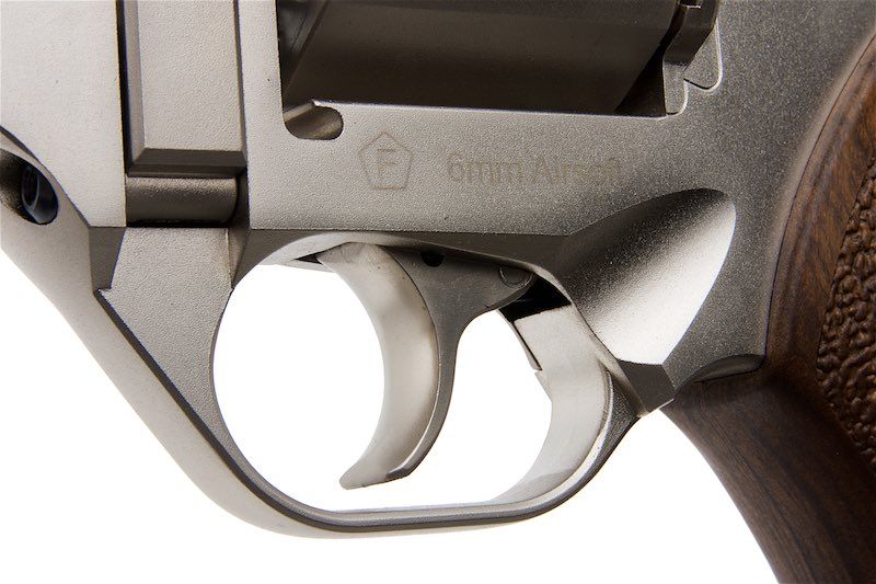 BOManufacture Chiappa Rhino 60DS .357マグナムスタイル エアソフトリボルバー（CO2） - 銀(ぎん)-AIRSOFT GOGO エアガン・サバゲー用品通販