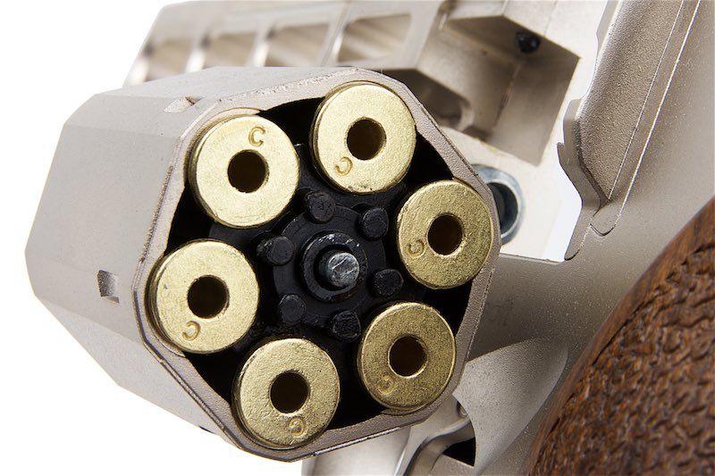 BOManufacture Chiappa Rhino 60DS .357マグナムスタイル エアソフトリボルバー（CO2） - 銀(ぎん)-AIRSOFT GOGO エアガン・サバゲー用品通販