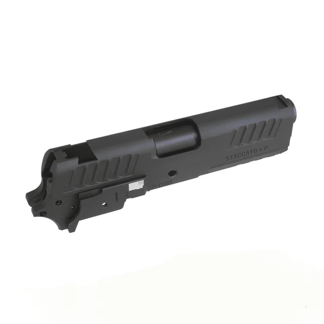Bomber CNC アルミ Staccato-P 9mm キット (マルイ ハイキャパ GBB 用) (BM-KIT-STIP-BK)-AIRSOFT GOGO エアガン・サバゲー用品通販