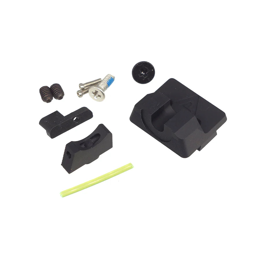 Bomber CNC アルミ WC スタイル GBBスライド マルイ G19 Gen.4 GBB (TMG194WC) 用 - ブラック-AIRSOFT GOGO エアガン・サバゲー用品通販