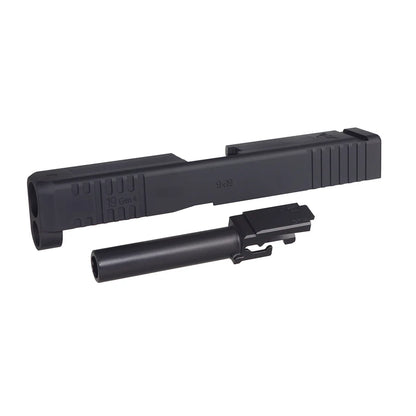 Bomber CNC アルミ WC スタイル GBBスライド マルイ G19 Gen.4 GBB (TMG194WC) 用 - ブラック-AIRSOFT GOGO エアガン・サバゲー用品通販
