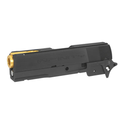 Bomber CNC アルミニウム / アルミ 3.9 インチ SV Tiki キット マルイ ハイキャパ用 - シャイニーブラック-AIRSOFT GOGO エアガン・サバゲー用品通販