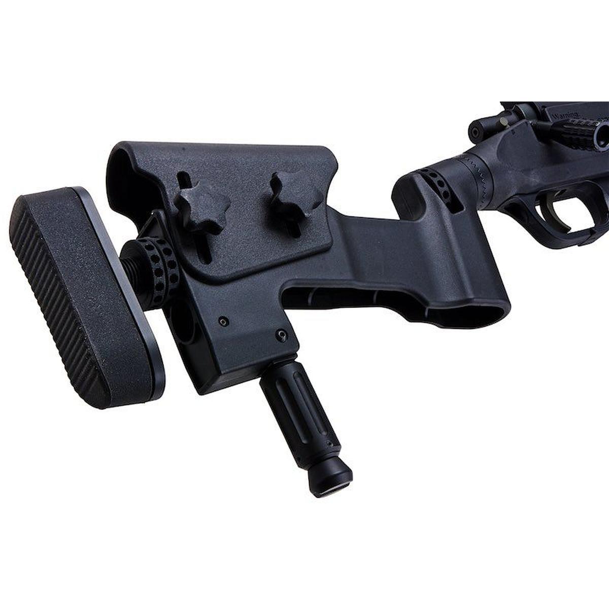 BONEYARD ARES アメーバ STRIKER AS01 エアソフト スナイパー ライフル - ブラック (スプリング パワー)-AIRSOFT GOGO エアガン・サバゲー用品通販