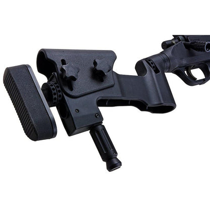 BONEYARD ARES アメーバ STRIKER AS01 エアソフト スナイパー ライフル - ブラック (スプリング パワー)-AIRSOFT GOGO エアガン・サバゲー用品通販