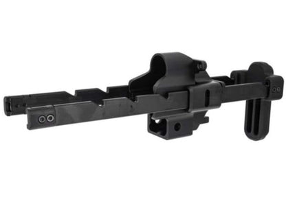 Bow Master GMF 5ポジション VFC MP5 GBBR エアソフトガンシリーズ / Tokyo Marui MP5A5 NGRS AEG用 (CNC、Bスタイル)-AIRSOFT GOGO エアガン・サバゲー用品通販