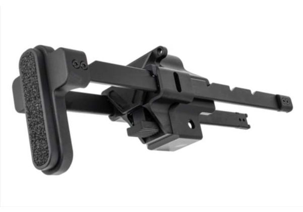 Bow Master GMF 5ポジション VFC MP5 GBBR エアソフトガンシリーズ / Tokyo Marui MP5A5 NGRS AEG用 (CNC、Bスタイル)-AIRSOFT GOGO エアガン・サバゲー用品通販