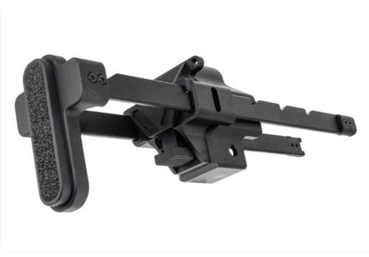 Bow Master GMF 5ポジション VFC MP5 GBBR エアソフトガンシリーズ / Tokyo Marui MP5A5 NGRS AEG用 (CNC、Bスタイル)-AIRSOFT GOGO エアガン・サバゲー用品通販