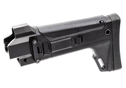 Bow Master GMF ACRスタイルストック VFC MP5 GBB / Tokyo Marui MP5 次世代電動ガン用 (ブラック)-AIRSOFT GOGO エアガン・サバゲー用品通販
