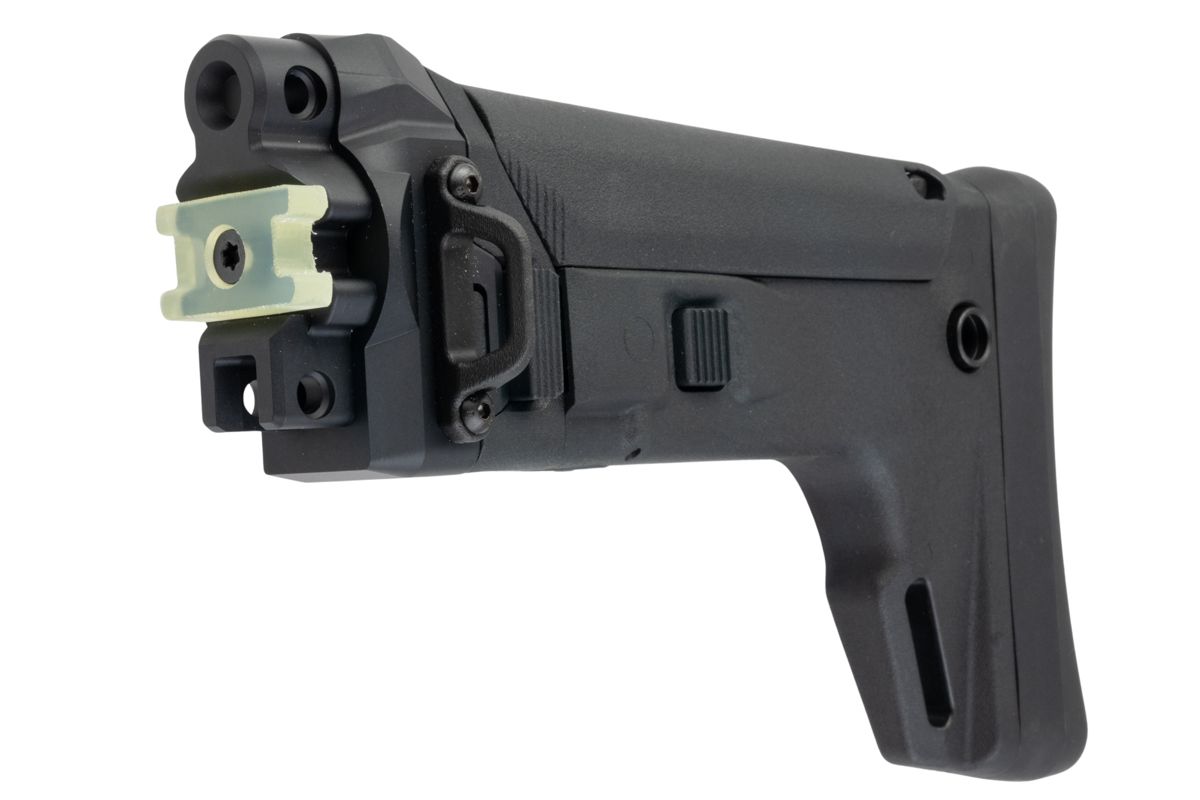 Bow Master GMF ACRスタイルストック VFC MP5K GBB用（ブラック）-AIRSOFT GOGO エアガン・サバゲー用品通販