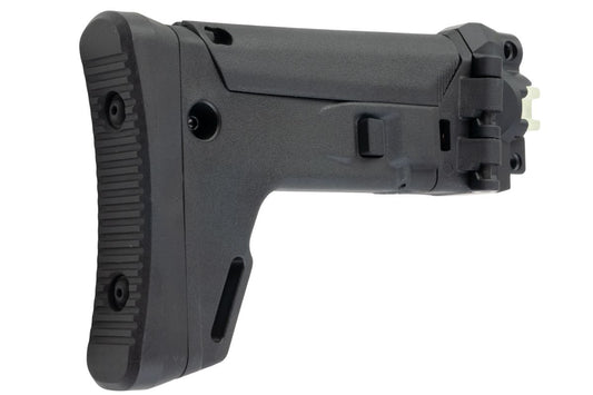 Bow Master GMF ACRスタイルストック VFC MP5K GBB用（ブラック）-AIRSOFT GOGO エアガン・サバゲー用品通販
