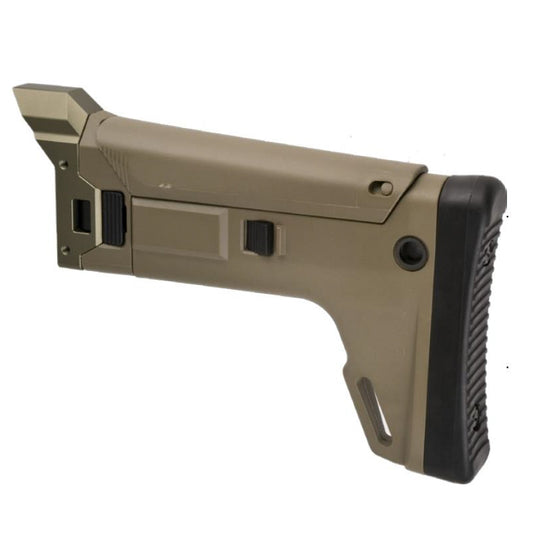 Bow Master フォールディング ストックキット FDEカラー MASADA (Bushmaster ACR)タイプ 東京マルイ AKM GBB用-AIRSOFT GOGO エアガン・サバゲー用品通販