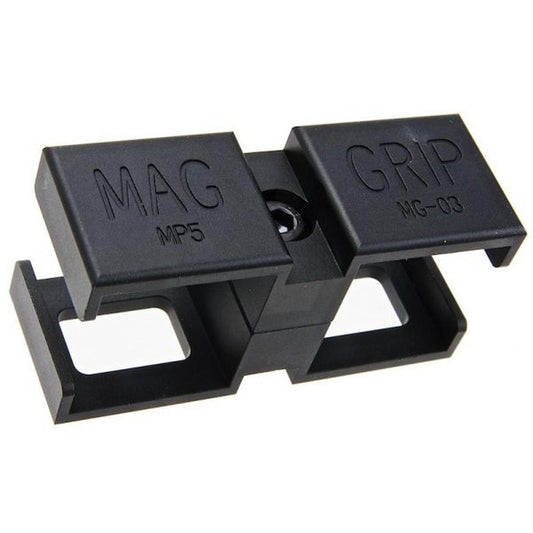 BOW MASTER VFC MP5 GBB / 東京マルイ MP5 NGRS デュアルマガジンクランプ - ブラック-AIRSOFT GOGO エアガン・サバゲー用品通販