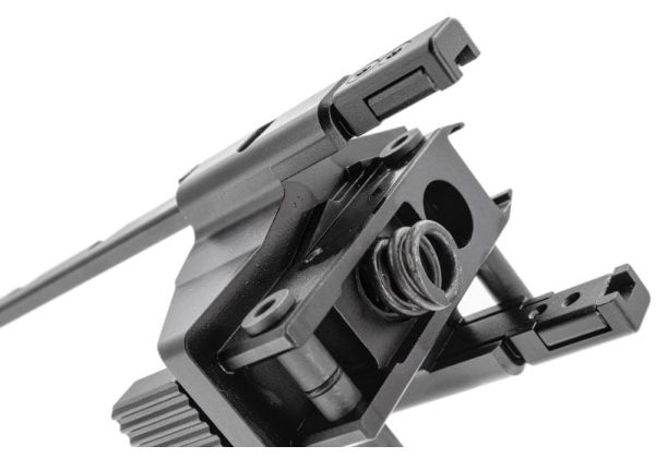 Bow Master VFC MP7 GBB GMF 5ポジション （CNCアルミニウム / アルミ、ブラック）-AIRSOFT GOGO エアガン・サバゲー用品通販