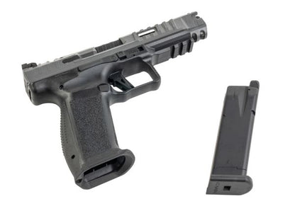 CANIK SFx RIVAL GBB エアソフトピストル - デュアルトーン（グレー/ブラック）（Cybergun社ライセンス商品）-AIRSOFT GOGO エアガン・サバゲー用品通販