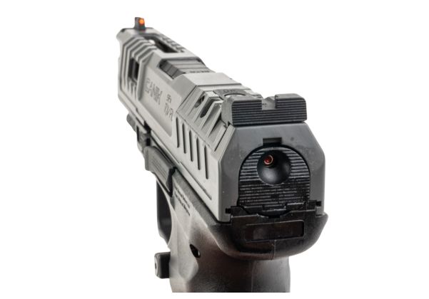 CANIK SFx RIVAL GBB エアソフトピストル - デュアルトーン（グレー/ブラック）（Cybergun社ライセンス商品）-AIRSOFT GOGO エアガン・サバゲー用品通販