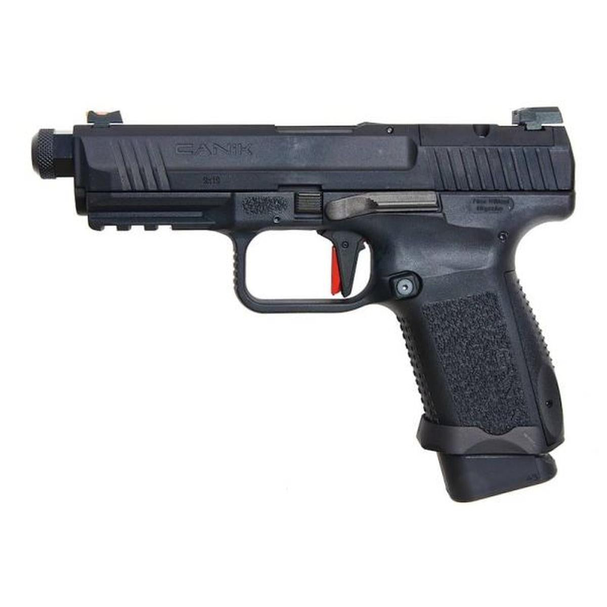 CANIK TP9 エリート コンバット グリーン ガス エアソフト ピストル (CYBERGUN ライセンス) - ブラック-AIRSOFT GOGO エアガン・サバゲー用品通販