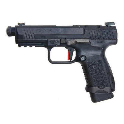 CANIK TP9 エリート コンバット グリーン ガス エアソフト ピストル (CYBERGUN ライセンス) - ブラック-AIRSOFT GOGO エアガン・サバゲー用品通販