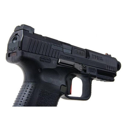 CANIK TP9 エリート コンバット グリーン ガス エアソフト ピストル (CYBERGUN ライセンス) - ブラック-AIRSOFT GOGO エアガン・サバゲー用品通販