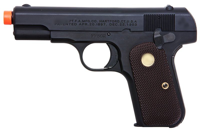 CAW 32 オート HW ブラック モデルガン（USA版）-AIRSOFT GOGO エアガン・サバゲー用品通販