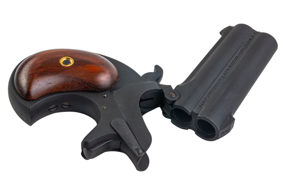 CAW ダブルバレル デリンジャー アーリー ロングアドレス モデルガン-AIRSOFT GOGO エアガン・サバゲー用品通販