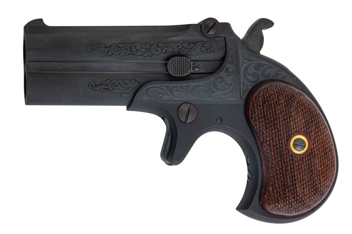 CAW ダブルバレル デリンジャー エングレービング P89 モデルガン-AIRSOFT GOGO エアガン・サバゲー用品通販