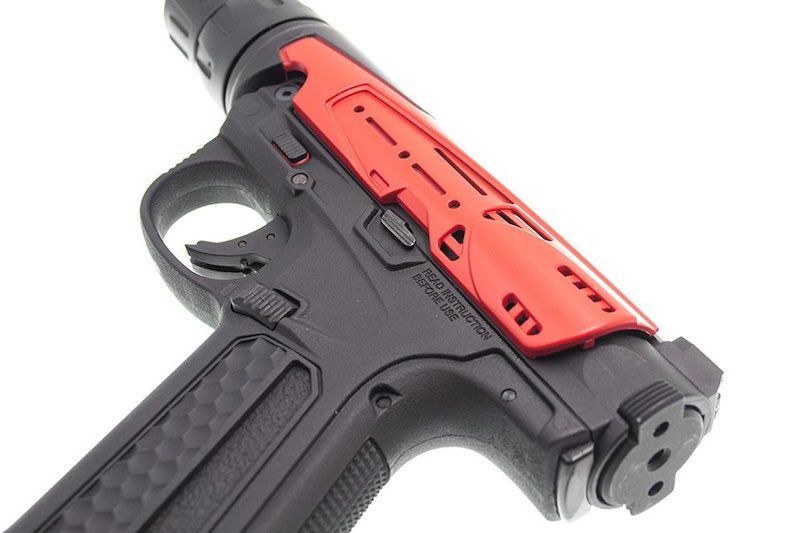 C&C Tac ACTION ARMY AAP01 GBB エアソフト 赤 ヒットスタイル GBBスライドセット-AIRSOFT GOGO エアガン・サバゲー用品通販